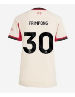 Liverpool Jeremie Frimpong #30 Vieraspaita Naisten 2025-26 Lyhythihainen